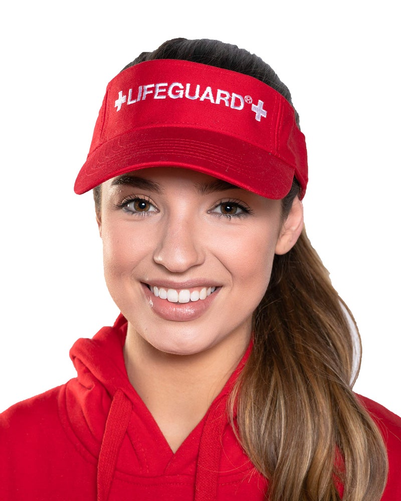 LIFEGUARD Official Adjustable Visor (Red) - Image 1